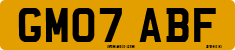 License plate of the United Kingdom, 2001 year system