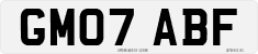 License plate of the United Kingdom, 2001 year system