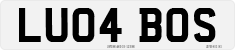 License plate of the United Kingdom, 2001 year system