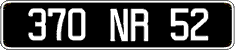 French license plate, FNI
