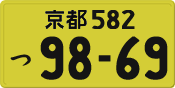 License plate of Japan, Private owners (Kei car)