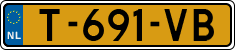 License plate of the Netherlands, Cars