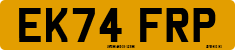 License plate of the United Kingdom, 2001 year system