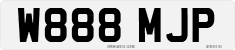 License plate of the United Kingdom, 1983 year system
