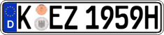 German license plate, Plates for oldtimers (type 