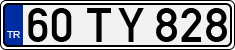 License plate of Turkey, Regular plates