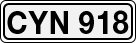 License plate of Sweden, Regular plates