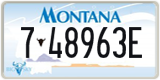 Montana, 1-12345A / 10-1234A