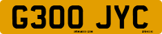 License plate of the United Kingdom, 1983 year system