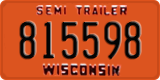 Wisconsin, Trailers (123456 / A/B 12345)