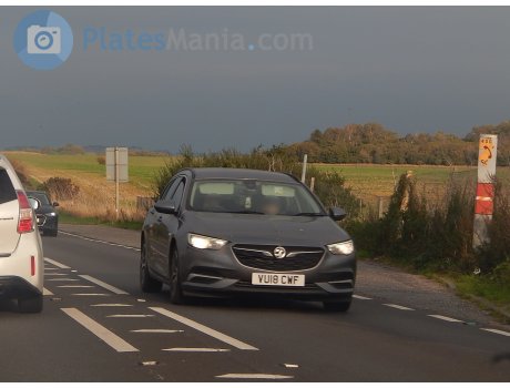 VU18 CWF, Vauxhall Insignia