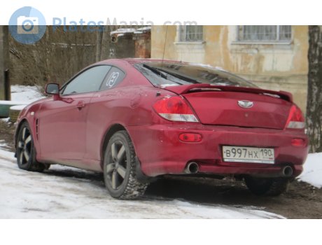 в997нх190, Hyundai Coupé