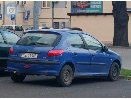 PSL 114AL, Peugeot 206