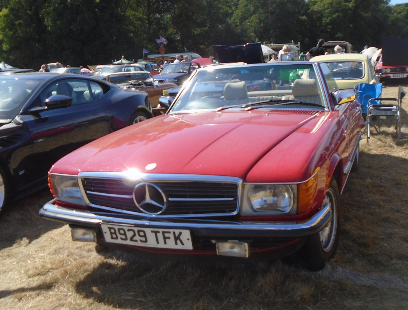 B929TFK, Mercedes-Benz SL-Klasse 3rd gen (R107), 1971–1989