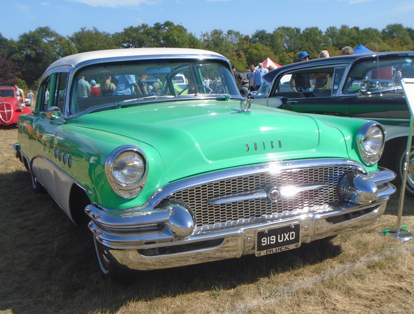 919UXD, Buick Roadmaster 6th gen 1955 Sedan (72; C-body), 1st facelift, 1954–1955