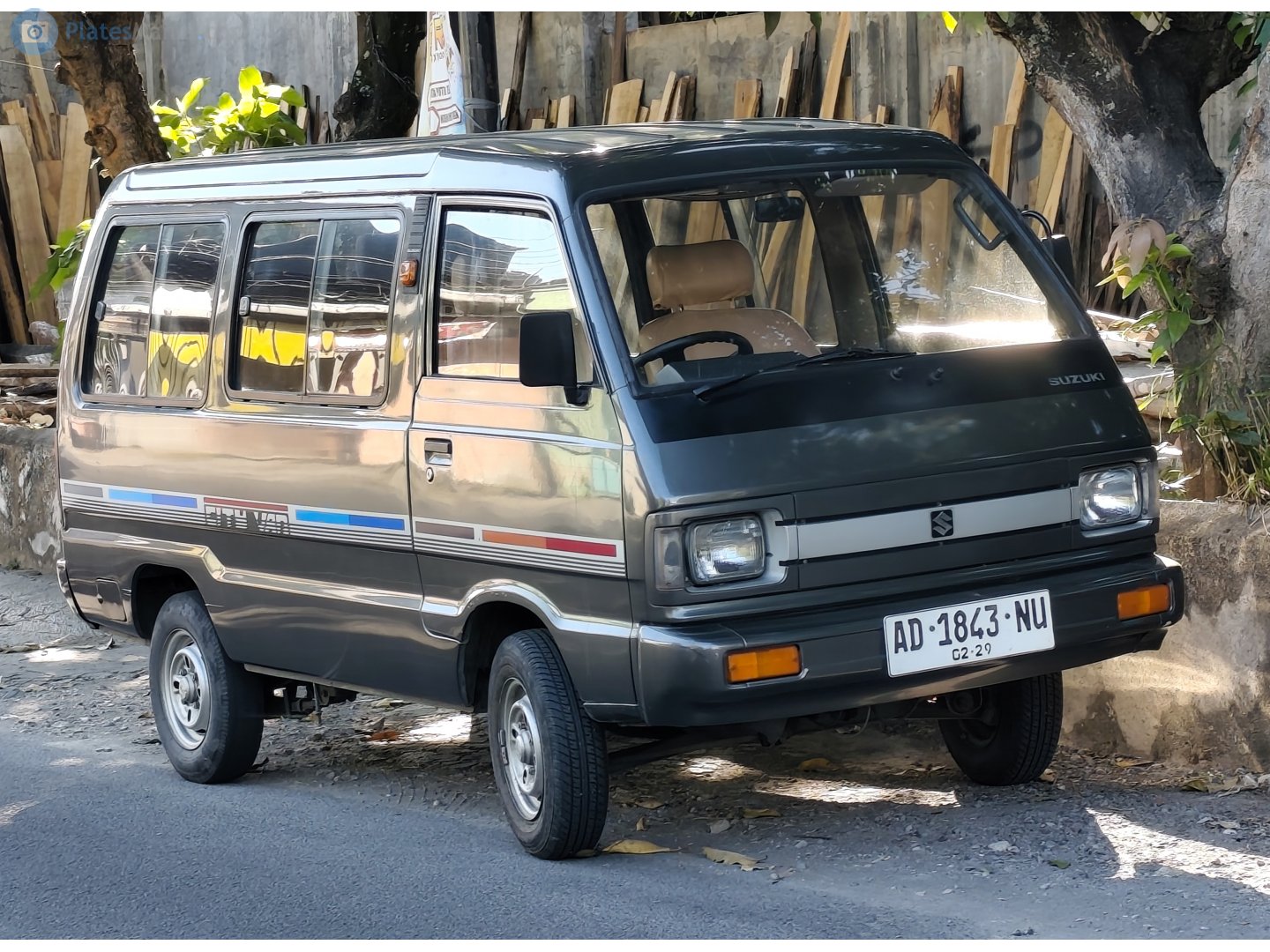 AD 1843 NU, Suzuki Carry 7th gen Super Carry Extra Van (ST100; ID-market), 2nd facelift, 1986–2009