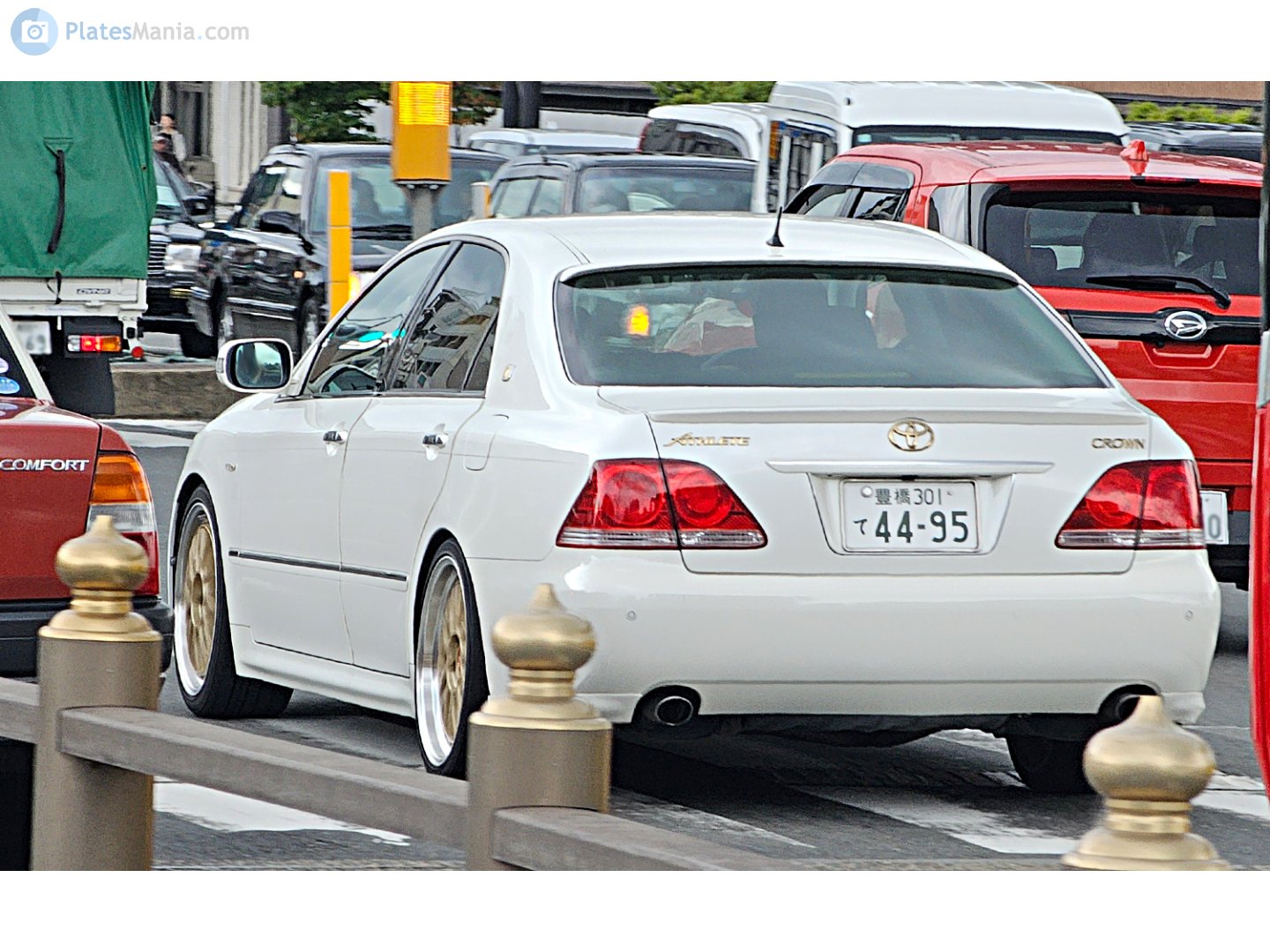 豊橋 301 て 4495, Toyota Crown 12th gen (S180), 2003–2008  (­–2009 for CN-market)