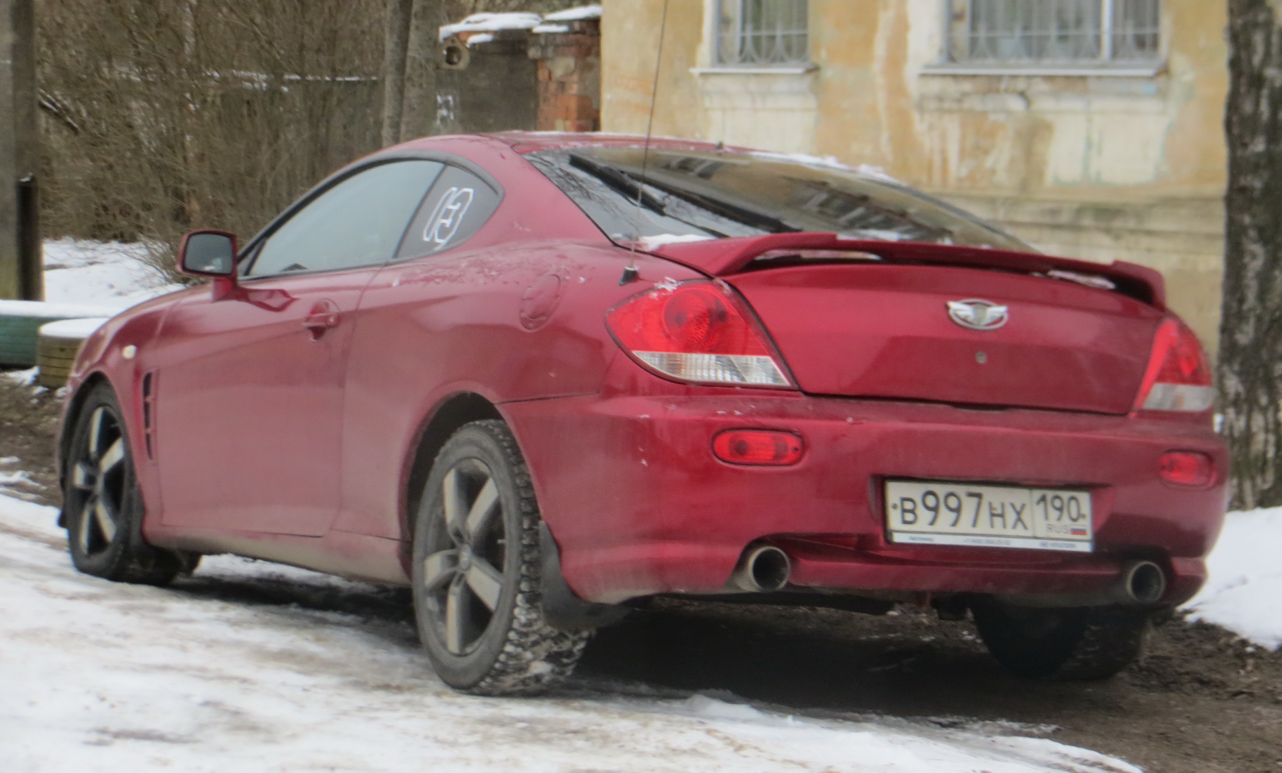 в 997 нх 190, Hyundai Coupé 2nd gen (GK), 2002–2006