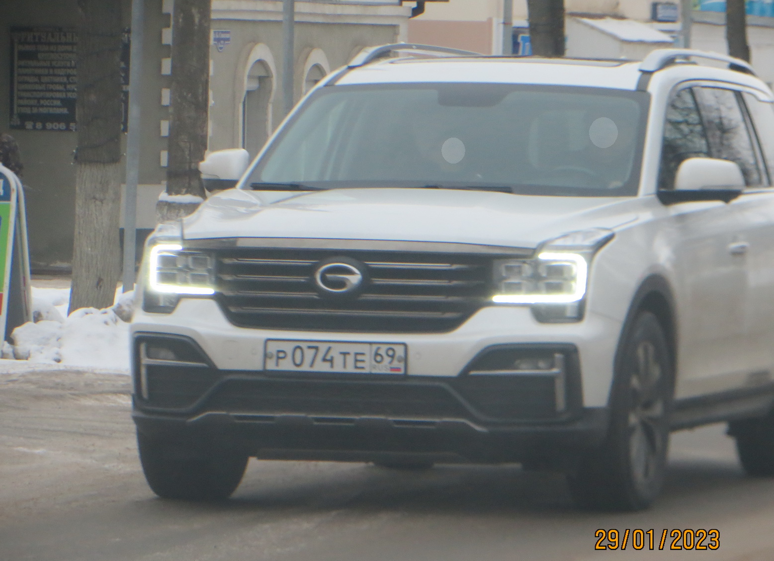 р 074 те 69, GAC GS8 1st gen, 2018–