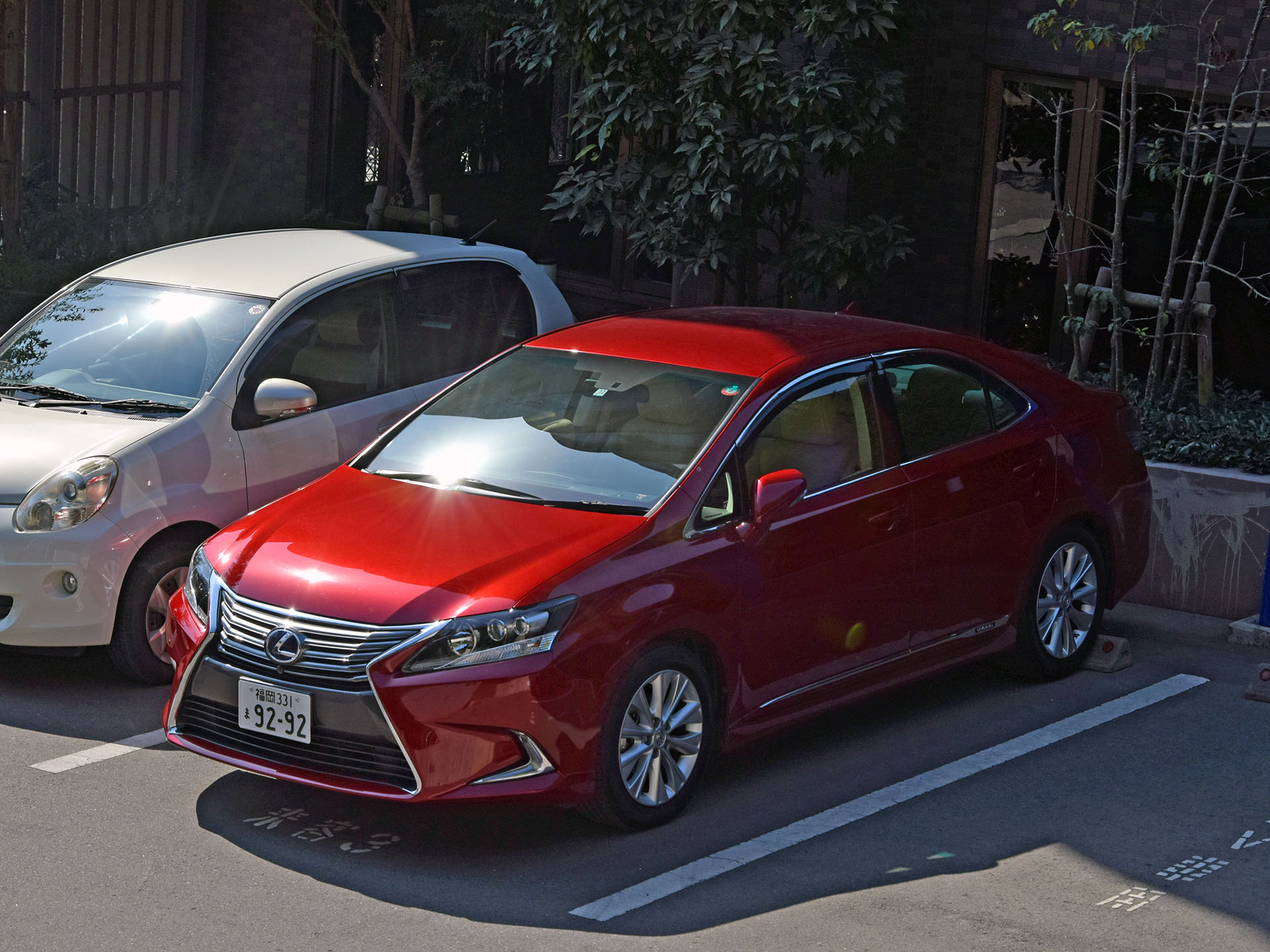 福岡 331 ま 9292, Lexus HS 1st gen (ANF10), 2009–2018