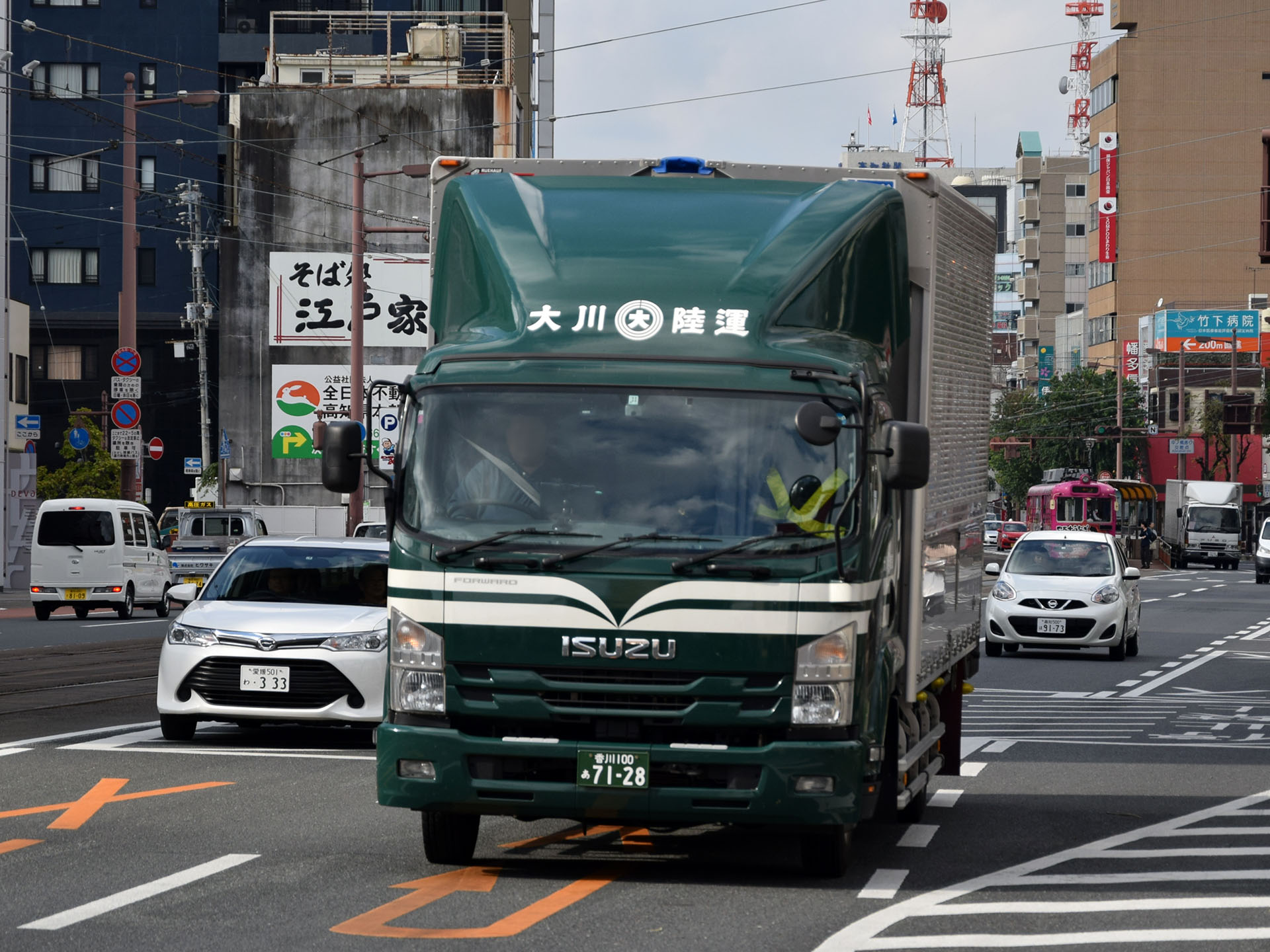 香川 100 あ 7128, Isuzu Elf 6th gen High (NLR/NMR) and Wide Cab (NNR/NPR), 2006­–2023