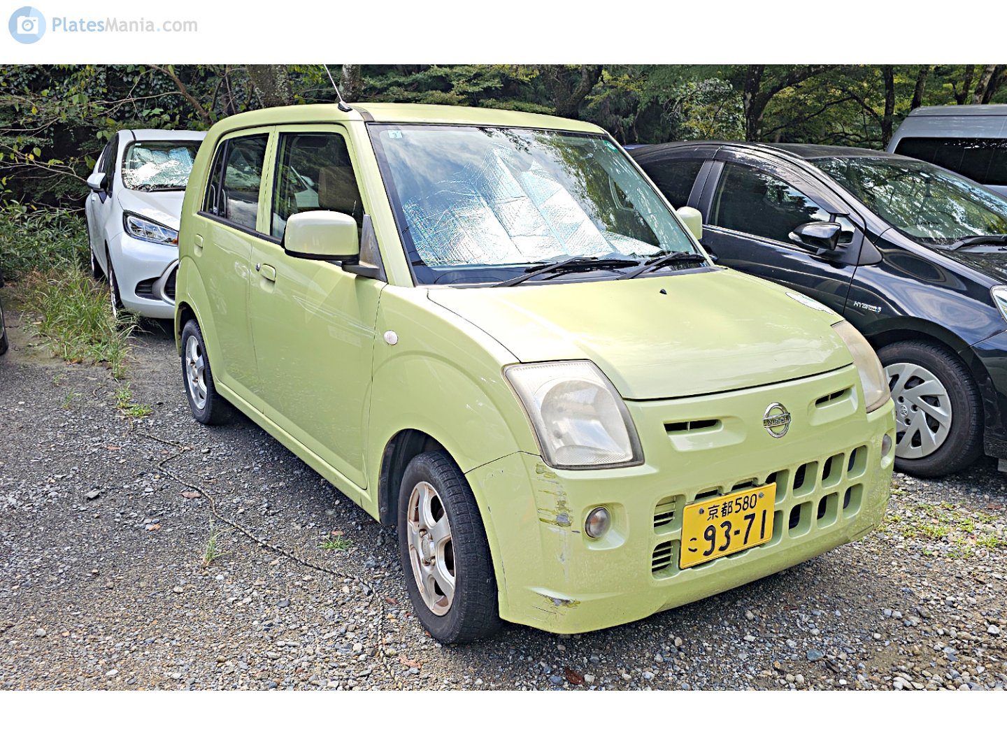 京都 580 こ 9371, Nissan Pino 1st gen (HA24), 2007–2010