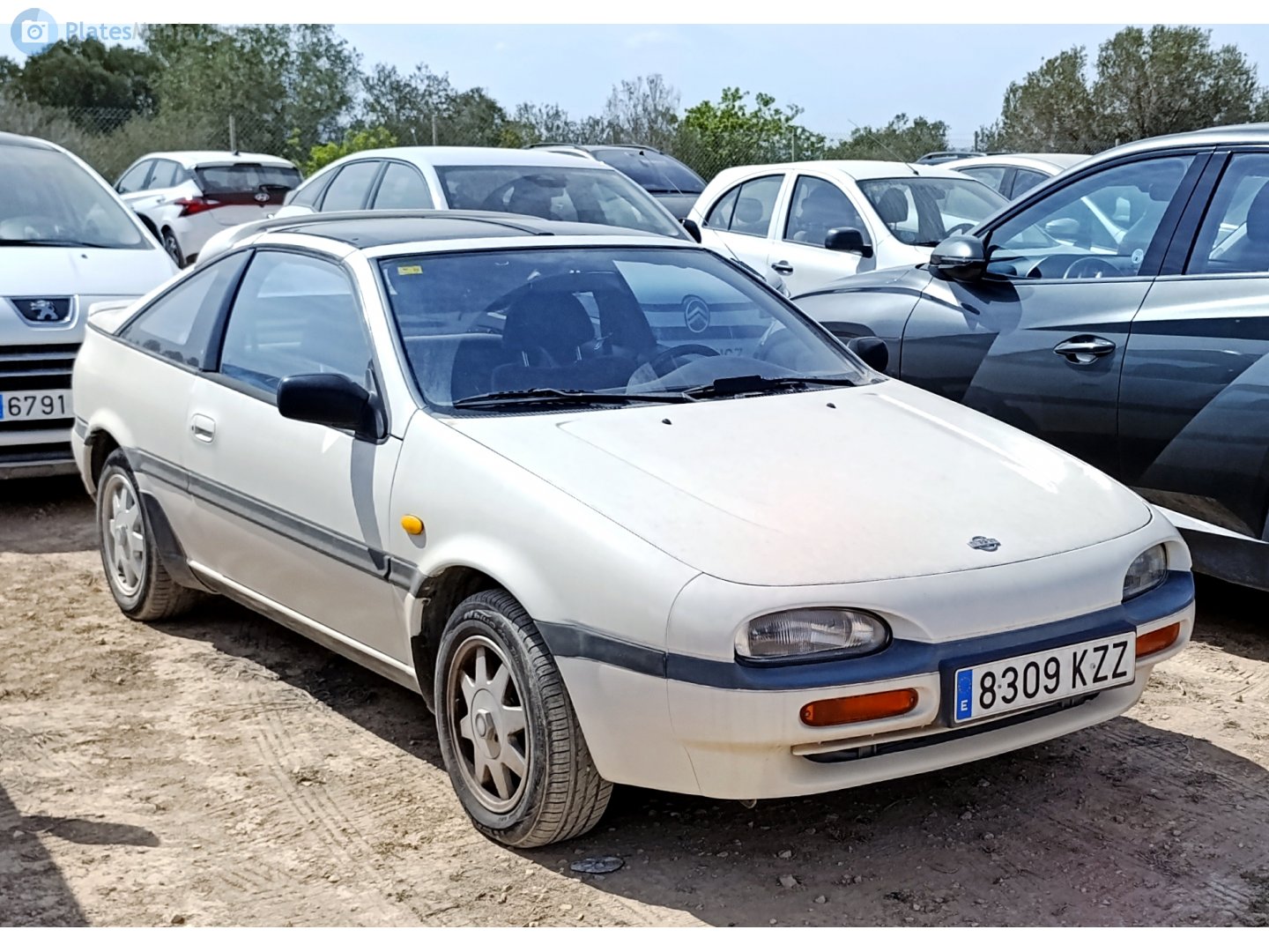8309 KZZ, Nissan NX Coupé 1st gen (B13), 1990–1994