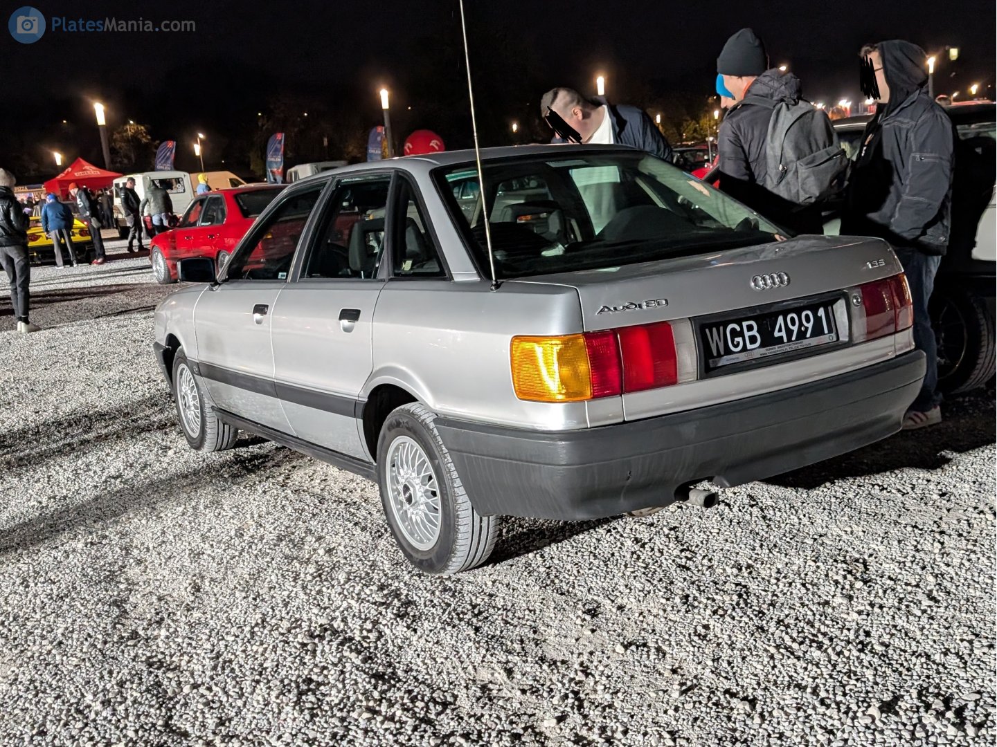 WGB 4991, Audi 80 3rd gen (B3/89), 1986–1991
