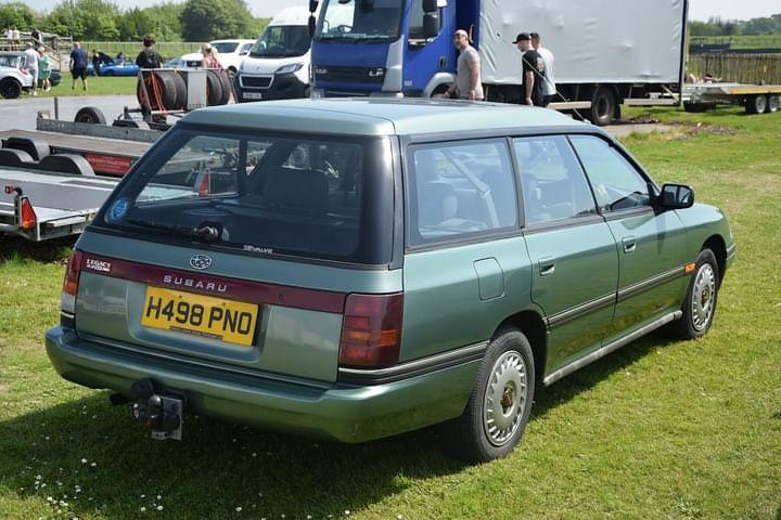H498PNO, Subaru Legacy 1st gen Wagon (BF/BJ), 1989–1993