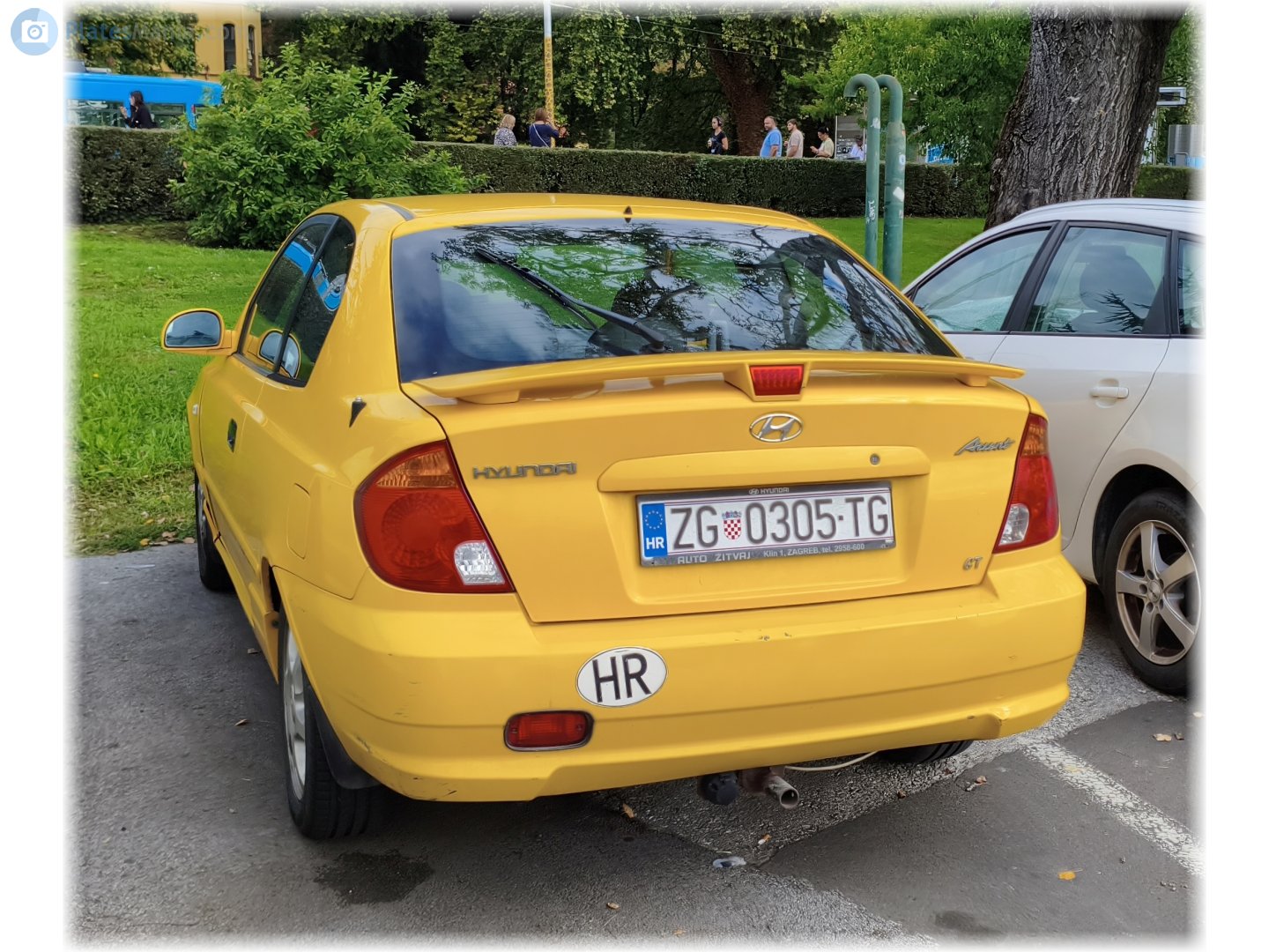 ZG 0305-TG, Hyundai Accent 2nd gen 3-door Liftback (LC), facelift, 2003–2006