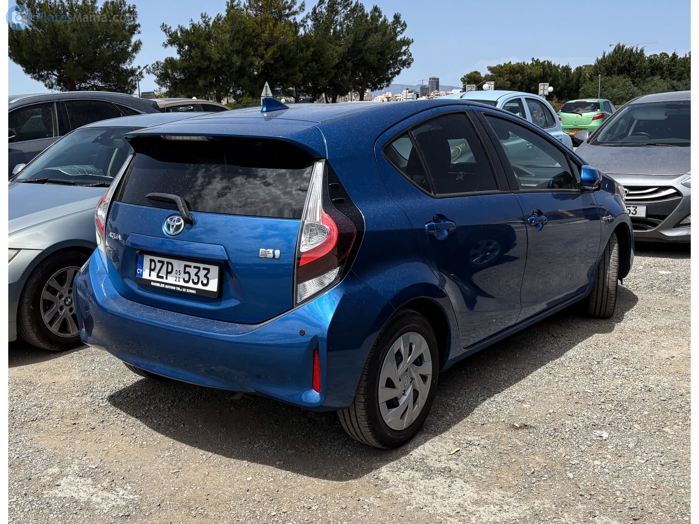 PZP 533, Toyota Aqua 1st gen (NHP10), 2nd facelift, 2017–2021