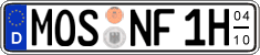 German license plate, Seasonal plates (Oldtimers)