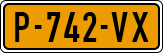 License plate of the Netherlands, Cars