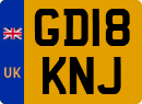 License plate of the United Kingdom, 2001 year system