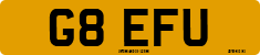 License plate of the United Kingdom, 1983 year system