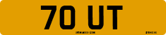 License plate of the United Kingdom, 1932 year system