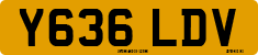 License plate of the United Kingdom, 1983 year system