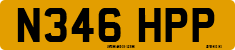 License plate of the United Kingdom, 1983 year system