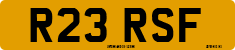License plate of the United Kingdom, 1983 year system
