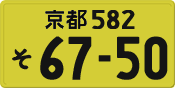 License plate of Japan, Private owners (Kei car)