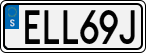 License plate of Sweden, Regular plates