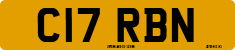 License plate of the United Kingdom, 1983 year system