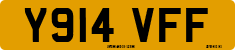 License plate of the United Kingdom, 1983 year system