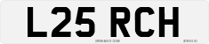 License plate of the United Kingdom, 1983 year system