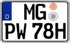 German license plate, Plates for oldtimers (type 