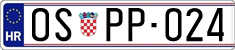 License plate of Croatia, Dealer