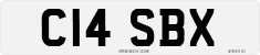 License plate of the United Kingdom, 1983 year system