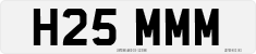 License plate of the United Kingdom, 1983 year system