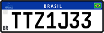 License plate of Brazil, Private owners (Mercosul)