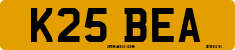 License plate of the United Kingdom, 1983 year system